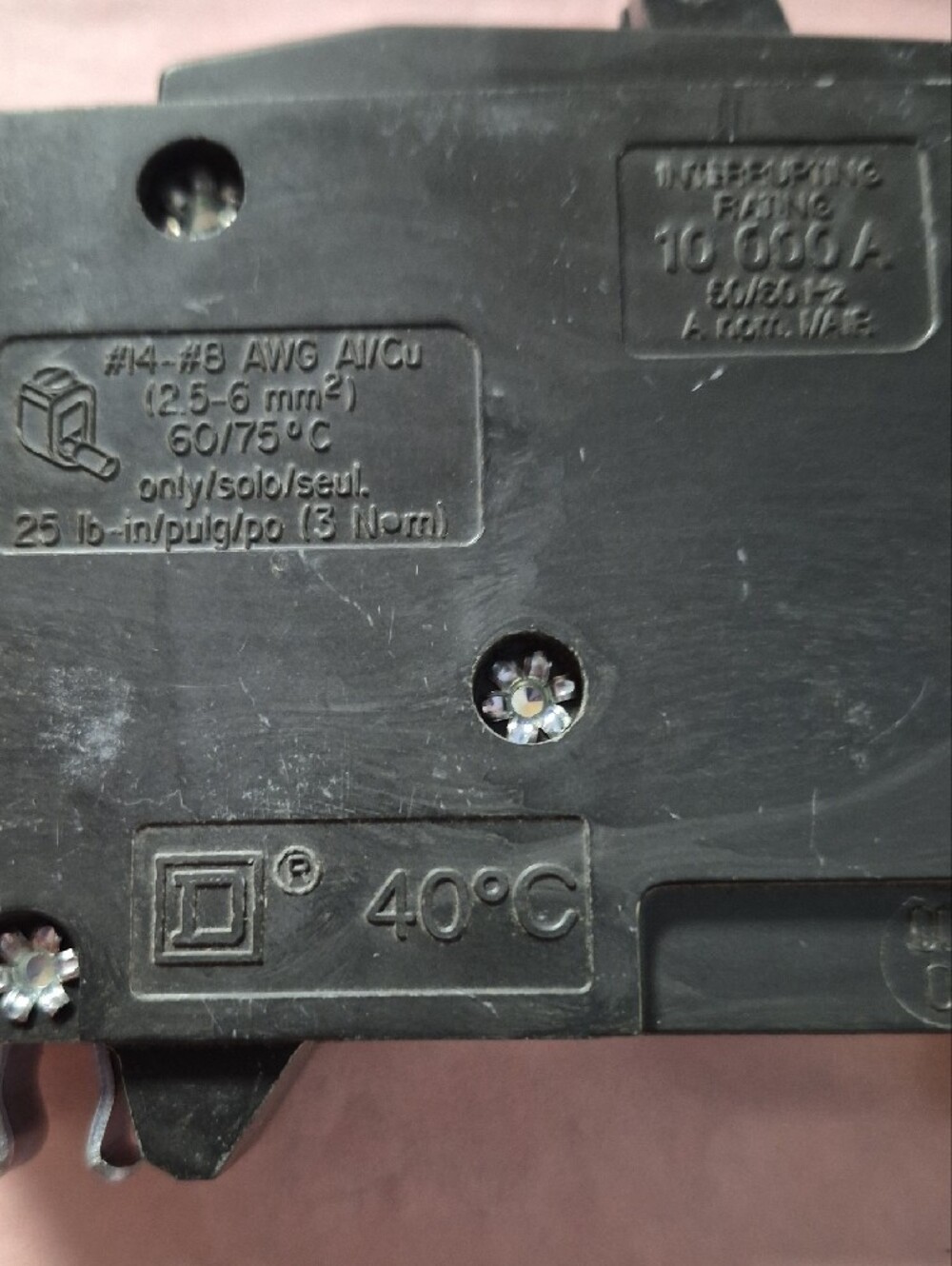 Black Circuit Breaker Module - Reliable Electrical Protection - Picture 3 of 7